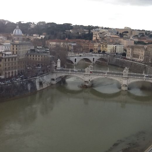 Tiber und Brücken